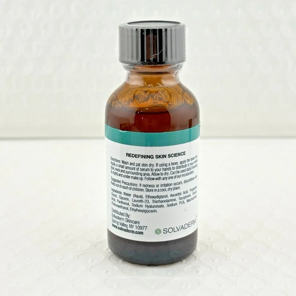Solvaderm Ace-Ferulic Antioxidant Serum Vitamin A, C, E + Ferulic Acid 1 fl oz